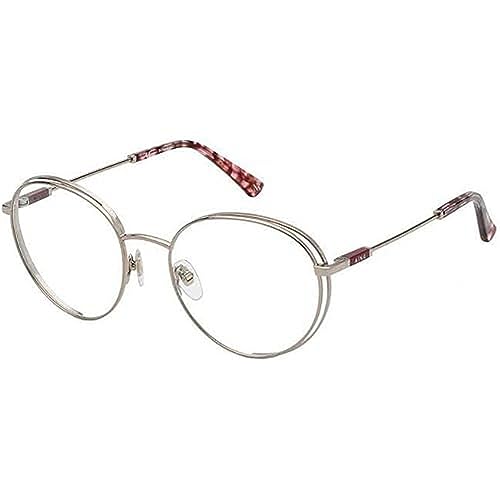 Nina Ricci Damskie okulary przeciwsłoneczne Vnr312, błyszczące czerwone złoto, UK 40, Błyszczące czerwone złoto