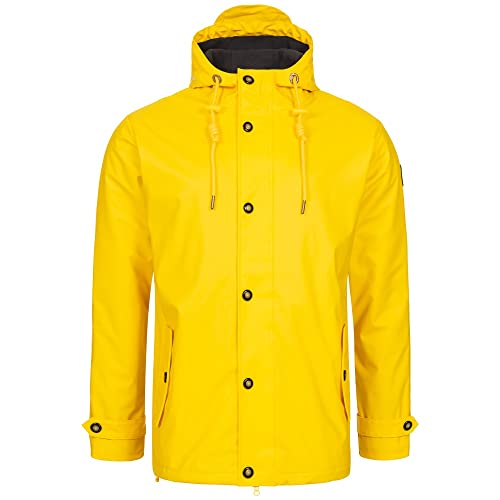 Deproc Active Męska kurtka przeciwdeszczowa Ankerglut, żółta, 5XL