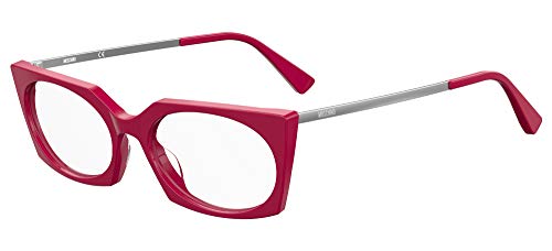 MOSCHINO MOS570 Okulary, Burgundy, 54 damskie, Burgundy