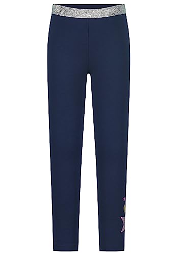 SALT AND PEPPER Dziewczęce legginsy z nadrukiem gwiazd, Granatowy (True Navy), 104 cm