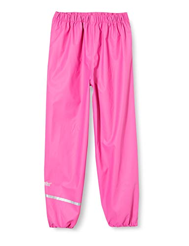 CareTec Spodnie przeciwdeszczowe dla dzieci unisex, Prawdziwy róż (546), 110