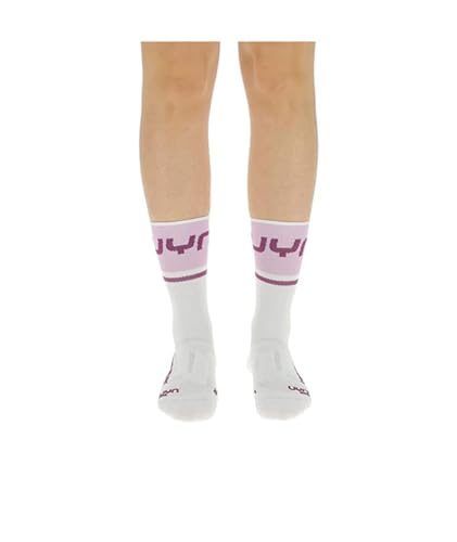UYN Jazda na rowerze One Light Pończochy Damskie, Biały/liliowy, 40 EU