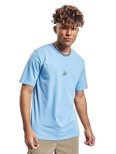 JACK & JONES Jorjoshua Emb Tee Ss Crew Neck T-Shirt męski, Dusk Blue, M