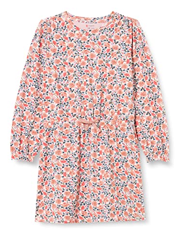 Noppies Kids Dziewczęca sukienka dziewczęca Palatka Long Sleeve All Over Print sukienka dziecięca, Pristine-N021, 92, Pristine - N021, 92 cm