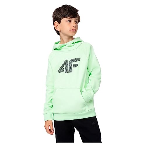 4F JUNIOR Bluza dziecięca, Światło zielone, 128