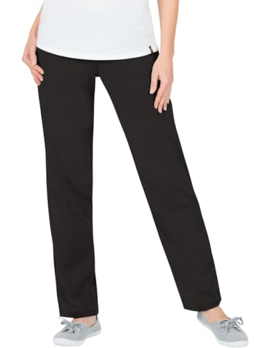 Trigema Damskie spodnie sportowe, czarny, XS