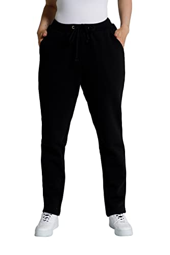 Ulla Popken Damskie spodnie dresowe, Black Beauty (kolor zastępczy), 62