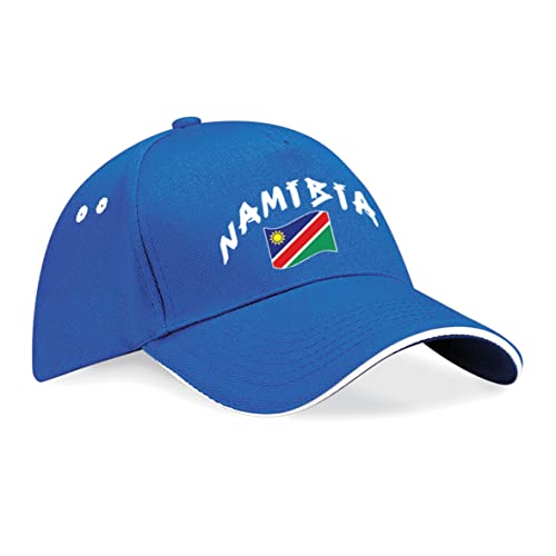 Supportershop Czapka Namibia, Niebieski, rozmiar uniwersalny