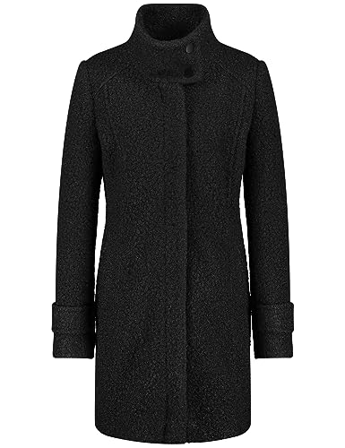 Taifun Płaszcz damski, czarny, 40