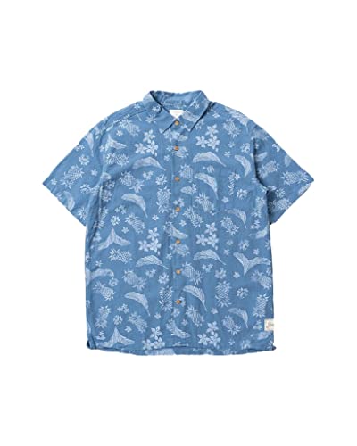 Hurley Rincon Linen Ss T-Shirt męski, średni niebieski, XXL