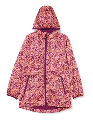 Color Kids Dziewczęca kurtka softshellowa AOP, AF 8.008, Plum Caspia, 98