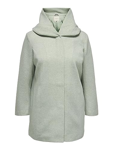 ONLY Carmakoma Damski płaszcz Carsedona Light Coat OTW, Liliowa podkładka/szczegóły: Melange, L