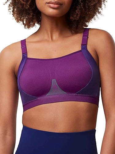 TriAction Damski biustonosz Gravity Lite N Ex Sports Bra, Violet, 80C
