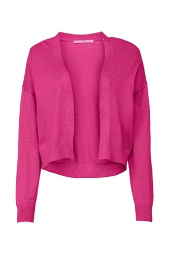 ESPRIT Damski kardigan z dzianiny, 650 / ciemnoróżowy, XS