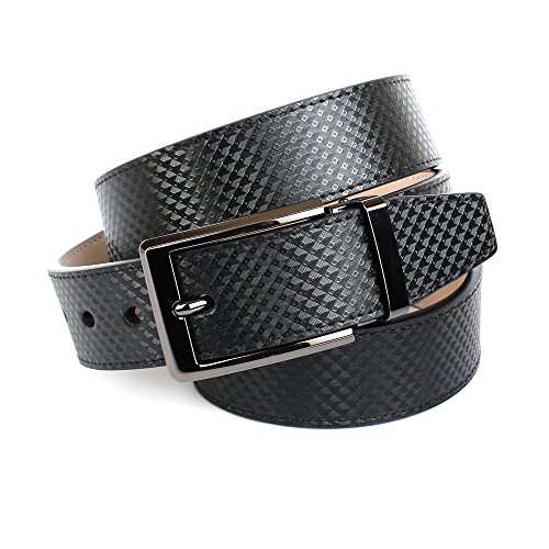 Anthoni Crown Pasek męski, Czarny (czarny 010), 3XL