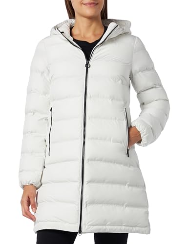 Geox Damska kurtka W Spherica, Blanc De Blanc, 54