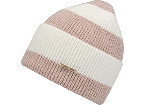 CHILLOUTS Czapka damska Susi Hat Beanie, Rose Stripes, jeden rozmiar