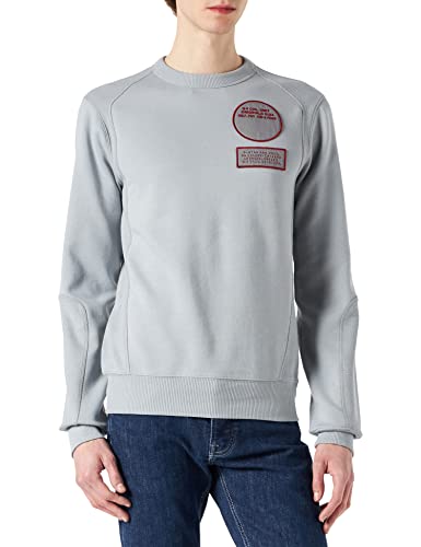 G-STAR RAW Męski t-shirt Moto, szary (Correct Grey C541-1238), M