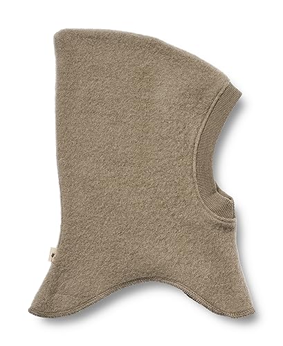 Wheat Dziecięca kominiarka z filcowanej wełny merynosów, uniseks, szybkoschnąca, oddychająca, Öko-Tex Standard, 0099 Grey Stone, 6 lat