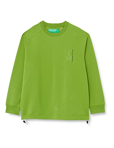 United Colors of Benetton Męski T-shirt G/C M/L 3hvtu1036 sweter z kapturem, zielony leśny 0h0, X-Small