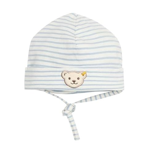 Steiff Czapka typu beanie dla niemowląt uniseks, Celestial Blue, 49