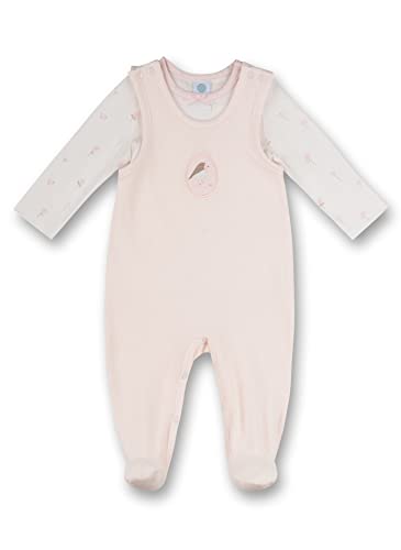 Sanetta Baby-Mädchen 221746 piżama dla małych dzieci, jasnoróżowa, 56