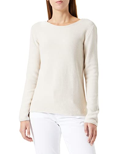 TOM TAILOR Sweter damski, 30265 – Soft Buttercream Melange, M