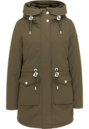 ICEBOUND Parka damska 3 w 1 16309335, Oliwka wojskowa, L