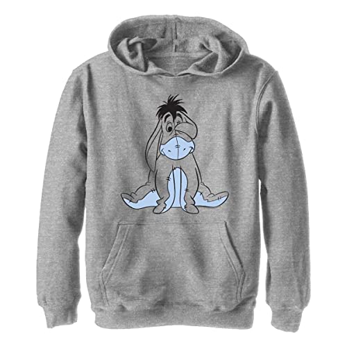 Disney Chłopięca bluza z kapturem Basic Sketch Eeyore, Athletic Heather, S