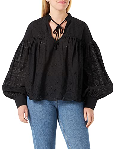 Replay Bluzka damska W2099, 098 czarna, M, 098 BLACK, M