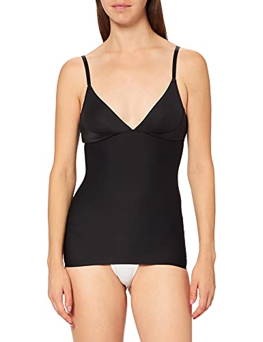 Sloggi Damski biustonosz S Smooth Bra z wyściełanym biustonoszem, czarny, XS