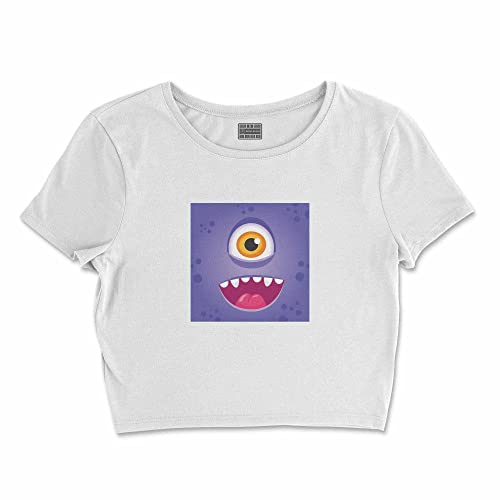 Bona Basics, Koszulka damska z nadrukiem cyfrowym,%100 bawełna, biała, casualowa, topy damskie, rozmiar: XL, biały, XL Krótki