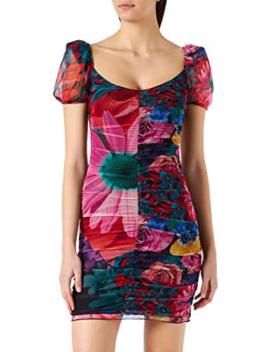 Desigual Damska sukienka Vest_marsella Casual, czarny, L