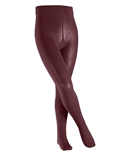 FALKE Rajstopy bawełniane, dziecięce, czarne, białe, wiele innych kolorów, wzmocnione rajstopy dziecięce, bez wzoru, nieprzezroczyste, bawełniane, jednokolorowe i cienkie, 1 sztuka