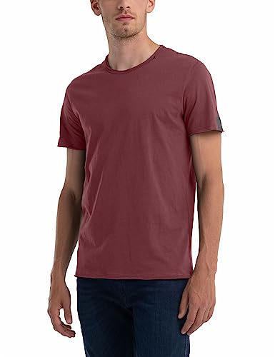 Replay T-shirt męski, Amaranth Red 164, 3XL
