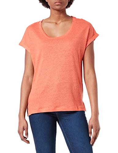 ESPRIT Collection Koszulka damska, 870 / Coral Orange, XS