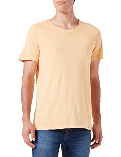 Timezone Męski T-shirt Basic V, Banana Yellow, S