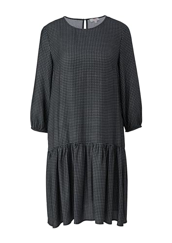 s.Oliver Sukienka damska w kratkę, zielony, 36