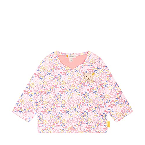 Steiff Dziewczynka kurtka dwustronna kurtka, Bright White, 080, Bright White, 80 cm