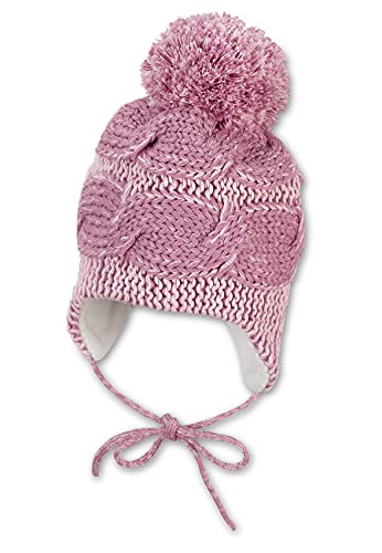 Sterntaler Strickmütze Zopfringel Czapka dla dzieci, Kolor: różowy, 41