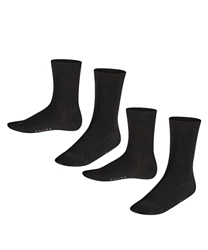 FALKE Uniseks - dzieci Skarpety Happy 2-Pack K SO Bawełna jednokolorowe 2 Pak, Wielokolorowy (Sortiment 0010), 39-42 (13-16 lata)