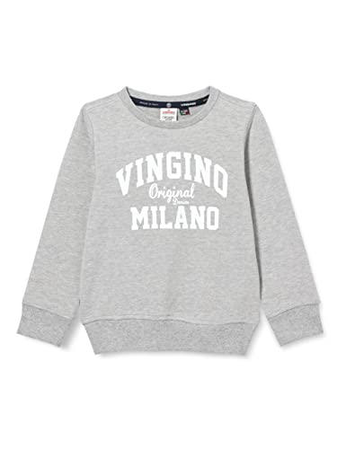 Vingino Bluza chłopięca Crewneck Classic, Grey Mele., 8 lat