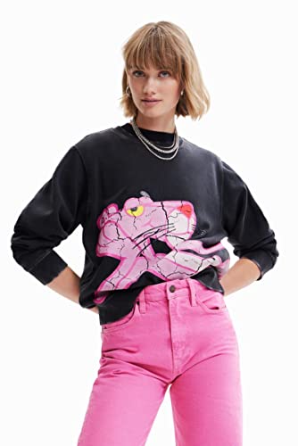Desigual Sweter damski, czarny, XXL
