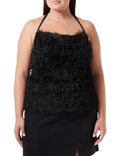 Replay Damski top na ramiączkach, 098 BLACK, M