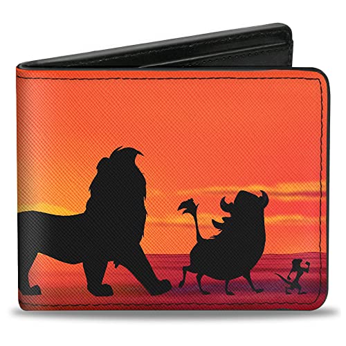 Buckle-Down Portfel męski, The Lion King, 10 cm x 8 cm