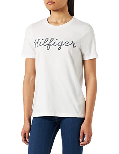 Litao-Case Damskie topy z dzianiny Reg Rope Puff Print C-Nk Ss S/S, wielokolorowe, XXS, Wielobarwny, XXS