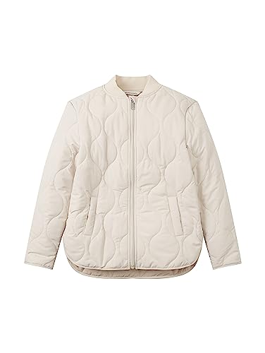 TOM TAILOR Dziewczęta Kurtka pikowana 1030712, 10336 - Light Cashew Beige, 152