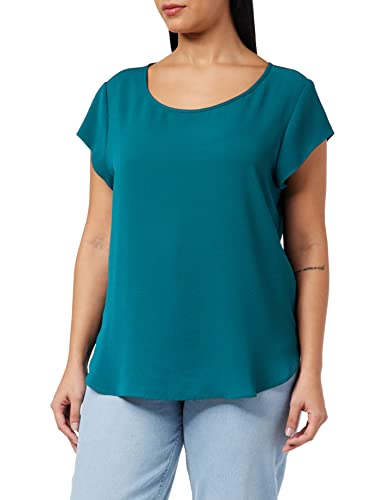 ONLY Onlvic S/S Solid Top Noos Ptm Top Kobiety , Deep Teal , 40