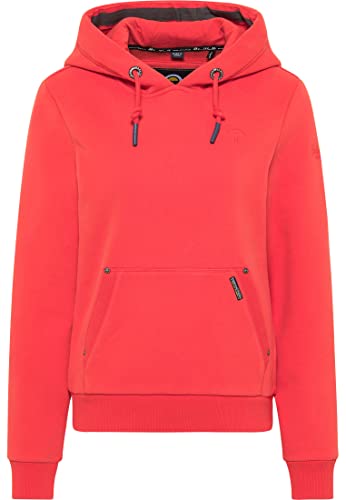 Schmuddelwedda Damska bluza z kapturem 34613496, czerwony, XXL