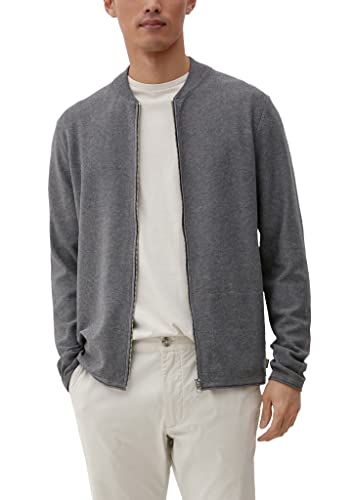 s.Oliver Męska kurtka z dzianiny, szara, 3XL, szary, 3XL